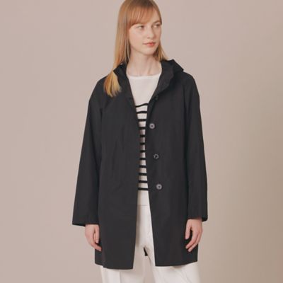 ＜MACKINTOSH LONDON (Women)＞【エクラ掲載】【ＣＨＲＹＳＴＯＮ／クリストン】コットンナイロンダンプフーデットコート（Ｇ５Ａ７０３２５＿＿）