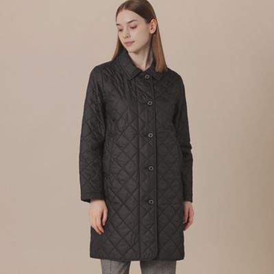 キルティングタフタフーデットコート（G5A72686＿＿