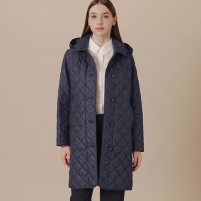 美品 MACKINTOSH LONDON LIMONTA タフタフーデットコート MACKINTOSH LONDON｜キルティングタフタフーデットコート