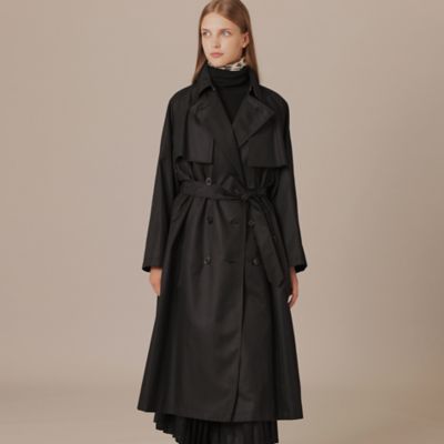 ＜MACKINTOSH LONDON (Women)＞【ＨＡＷＫＨＩＬＬ／ホークヒル】ハイブリッドギャバジントレンチコート（Ｇ５Ａ７３２２１＿＿）