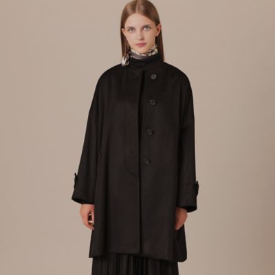 ＜三越伊勢丹/公式＞ MACKINTOSH LONDON (Women)/マッキントッシュ ロンドン カシミヤビーバーノーカラーコート クロ コート・ジャケット【三越伊勢丹/公式】