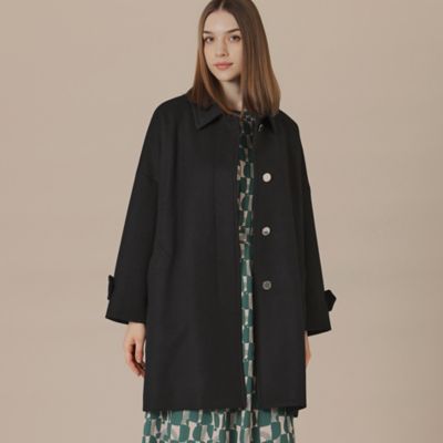 ROSLEY／ロズリー】ぺコラム圧縮ビーバーステンカラーコート