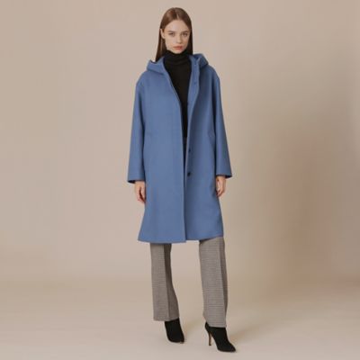 ＣＨＲＹＳＴＯＮ／クリストン】ウールダブルクロスメルトンフーデットコート（Ｇ５Ｂ１１４４４＿＿） | MACKINTOSH LONDON  (Women)/マッキントッシュ ロンドン | 三越伊勢丹オンラインストア・通販【公式】