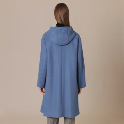 WEB&一部店舗限定】ダブルクロスフーデッドコート(コート