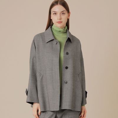 美品 マッキントッシュ 現行 伊勢丹限定 カシミヤ スタンホープ 紺 54 4L LEON掲載】カシミヤマフラー（G1710002＿＿