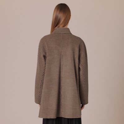 【ＢＡＲＮＥＴ／バーネット】ウールシルクリバーコート（Ｇ５Ｂ２４２６０＿＿）