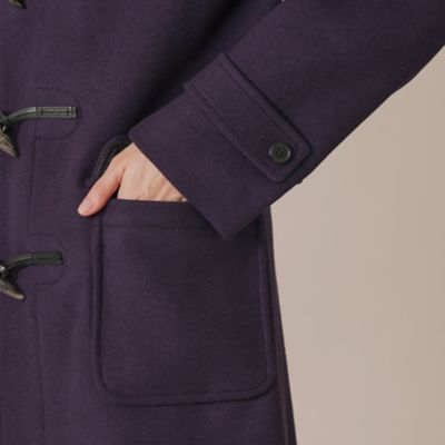 ✨美品✨ マッキントッシュ ロンドン fabrica ウール メルトン コート LERWICK／ラーウィック】ウールパイルメルトンダッフル