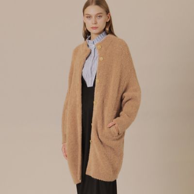 ＜MACKINTOSH LONDON (Women)＞【送料無料】アルパカループロングカーディガン（Ｇ５Ｃ１６６１１＿＿）