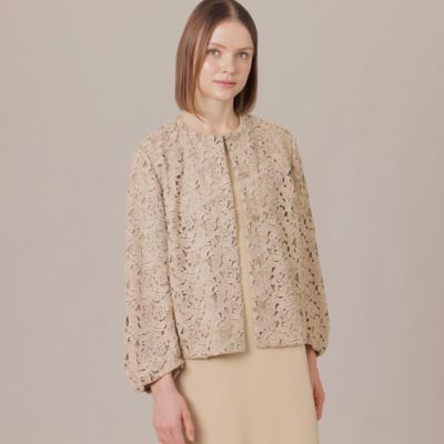 ＜MACKINTOSH LONDON (Women)＞フラワーレースブルゾン（Ｇ５Ｅ０１１０２＿＿）