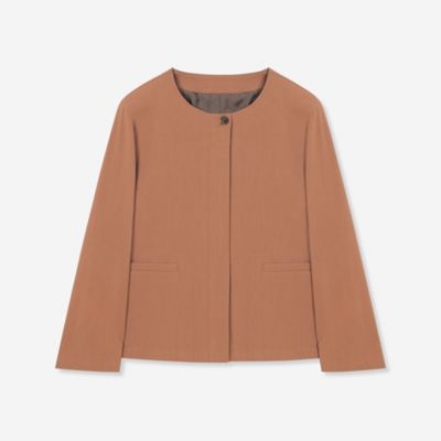 ＜MACKINTOSH LONDON (Women)＞リネンレーヨンストレッチジャケット（Ｇ５Ｅ０２５２８＿＿）