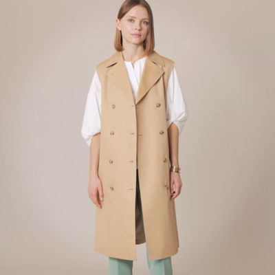 ＜MACKINTOSH LONDON (Women)＞ハイブリッドクロスロングジレ（Ｇ５Ｅ０５１２１＿＿）
