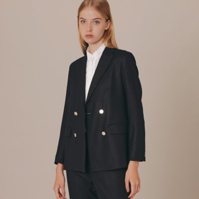 ＜MACKINTOSH LONDON (Women)＞ストレッチサイロウールジャケット（Ｇ５Ｅ０７２３２＿＿）