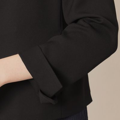 【ＷＥＢ・一部店舗限定】ファインウールレーヨンノーカラージャケット（Ｇ５Ｅ１２５７５＿＿）