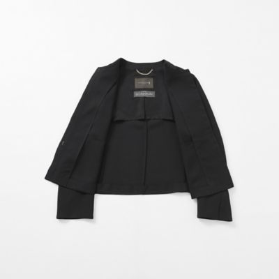 【ＷＥＢ・一部店舗限定】ファインウールレーヨンノーカラージャケット（Ｇ５Ｅ１２５７５＿＿）