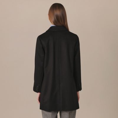 新品同様✨　マッキントッシュ　ロンドン　ピーコート　ブラック　カシミヤ RESFON/レスフォン】カシミヤビーバーテーラードカラーコート