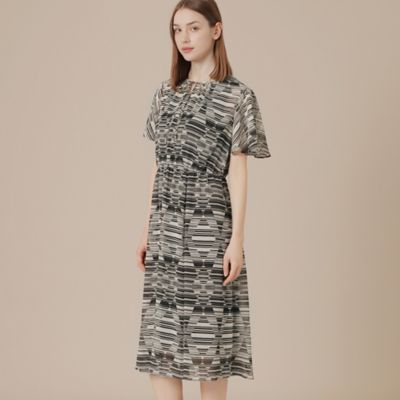 MACKINTOSH LONDON (Women)/マッキントッシュ ロンドン ダイヤボーダープリントワンピース(G5J02608__)