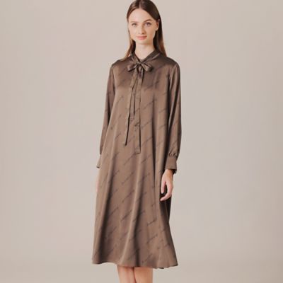 ＜MACKINTOSH LONDON (Women)＞ロゴプリントワンピース（Ｇ５Ｊ０２８２６＿＿）