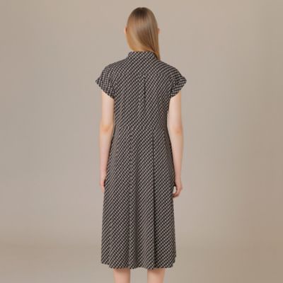 【極美品】マッキントッシュ　レインドロッププリントワンピース 11009G5J0916109002