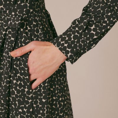 【美品】マッキントッシュロンドン　ドット柄　小紋柄　プリントワンピース ランダムドットプリントワンピース（G5J09268＿＿