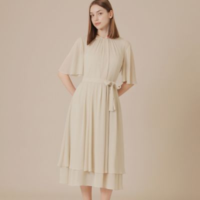 ＜MACKINTOSH LONDON (Women)＞ポリエステルクレープワンピース（Ｇ５Ｊ０９６２１＿＿）