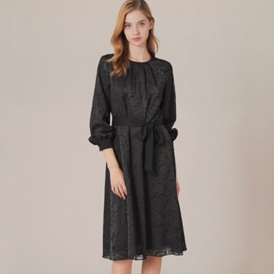＜MACKINTOSH LONDON (Women)＞【ＢＩＢＵＲＹ　ＦＬＯＷＥＲ　００１】オパールプリントワンピース（Ｇ５Ｊ０９８７０＿＿）