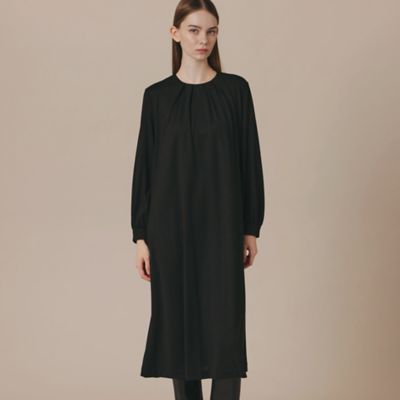 ＜MACKINTOSH LONDON (Women)＞ウールプレーティングワンピース（Ｇ５Ｊ１０６５２＿＿）