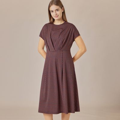 ＜MACKINTOSH LONDON (Women)＞チルトスクエアプリントワンピース（Ｇ５Ｊ１２５６４＿＿）
