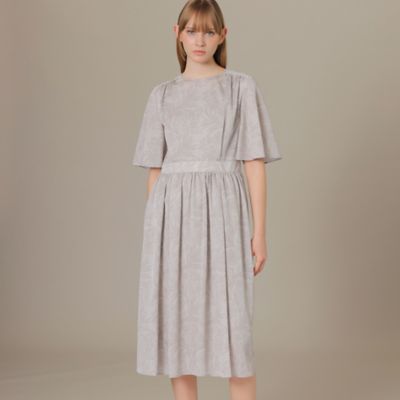 ＜MACKINTOSH LONDON (Women)＞【ＢＩＢＵＲＹ　ＦＬＯＷＥＲ　００１】ドローイングシャドーバイブリーワンピース（Ｇ５Ｊ１４１３８＿＿）