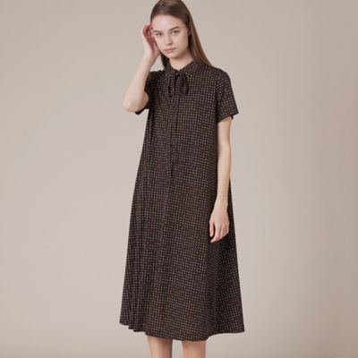 マッキントッシュロンドンランダムドットプリントワンピース