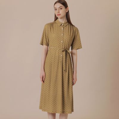 ＜MACKINTOSH LONDON (Women)＞アスタープリントジャージワンピース（Ｇ５Ｊ２４３６１＿＿）