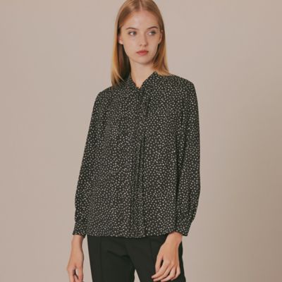 ＜MACKINTOSH LONDON (Women)＞ペイントドットプリントブラウス（Ｇ５Ｍ０５２３３＿＿）