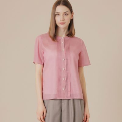 ＜MACKINTOSH LONDON (Women)＞ピケボイルブラウス（Ｇ５Ｍ０６６０２＿＿）