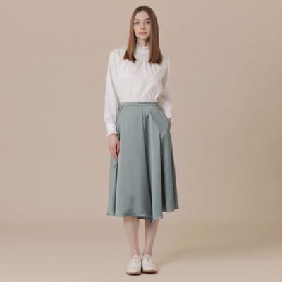 MACKINTOSH LONDON コットンフリルブラウス セール】 【L】フィルコットンナイロンフリルブラウス （シャツ