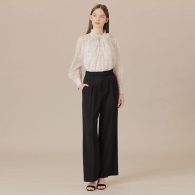 【ＷＥＢ・一部店舗限定】シアーチェックブラウス（Ｇ５Ｍ０７５７７＿＿）