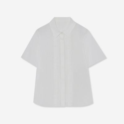 ＜MACKINTOSH LONDON (Women)＞コットンナイロンストレッチシャツ（Ｇ５Ｍ０７６０３＿＿）