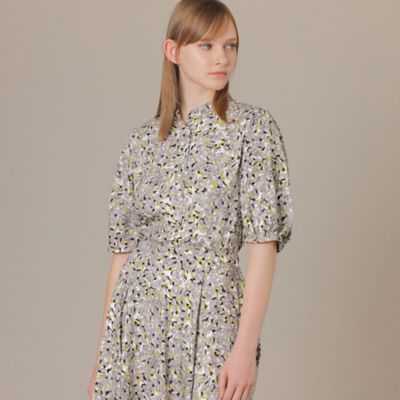 ＜MACKINTOSH LONDON (Women)＞ビーハイブプリントブラウス（Ｇ５Ｍ０９１５２＿＿）