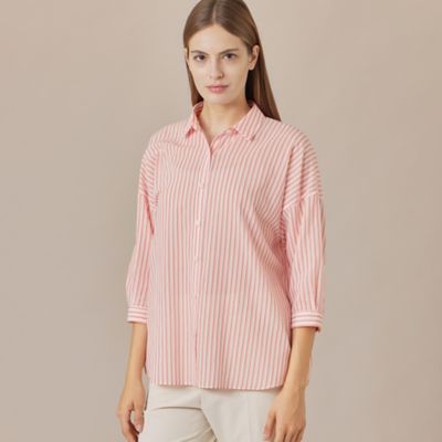 MACKINTOSH LONDON (Women)/マッキントッシュ ロンドン オンブレストライプブラウス（Ｇ５Ｍ２０５６２＿＿）