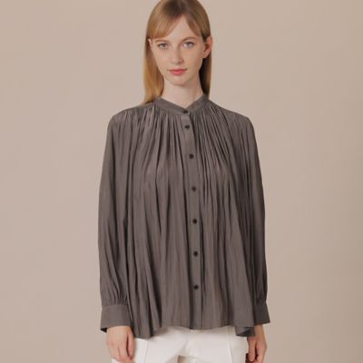 ＜MACKINTOSH LONDON (Women)＞メモリータンブラーブラウス（Ｇ５Ｍ２１３５７＿＿）