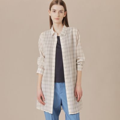 ＜MACKINTOSH LONDON (Women)＞ウォッシャブルシアーウールブラウス（Ｇ５Ｍ２５５３９＿＿）