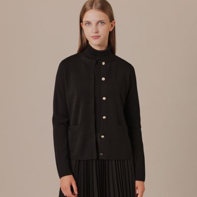 ＜MACKINTOSH LONDON (Women)＞クリアニットスムースカーディガン（Ｇ５Ｎ０２２０１＿＿）