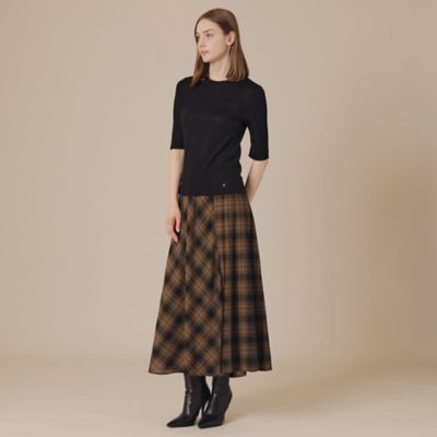 カシミヤブレンドソフトニットプルオーバー