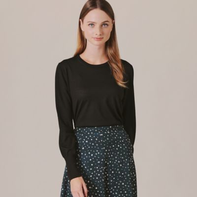＜MACKINTOSH LONDON (Women)＞【Ｔｈｅ　Ｅｓｓｅｎｔｉａｌ　Ｃｏｌｌｅｃｔｉｏｎ】ファインカウントプルオーバー（Ｇ５Ｎ０５８０１＿＿）