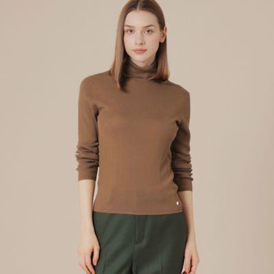 MACKINTOSH LONDON (Women)/マッキントッシュ ロンドン クリアーニットタートルネックプルオーバー(G5N06601__) チャ50L トップス【三越伊勢丹/公式】