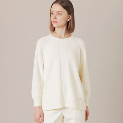 ＜MACKINTOSH LONDON (Women)＞コットンリブニットプルオーバー（Ｇ５Ｎ１０１０３＿＿）