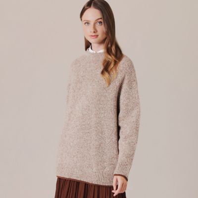 ＜MACKINTOSH LONDON (Women)＞スノーミックスニットボトルネックプルオーバー（Ｇ５Ｎ１１８１０＿＿）