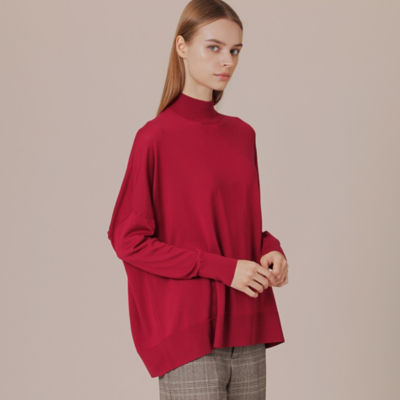 ＜MACKINTOSH LONDON (Women)＞【エクラ掲載】ウールハイネックニットプルオーバー（Ｇ５Ｎ１２２０５＿＿）