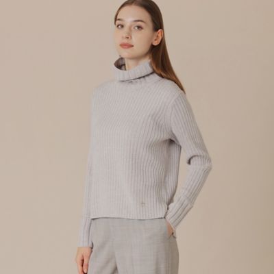 ＜MACKINTOSH LONDON (Women)＞ブリリアントニットハイネックプルオーバー（Ｇ５Ｎ１４４１９＿＿）