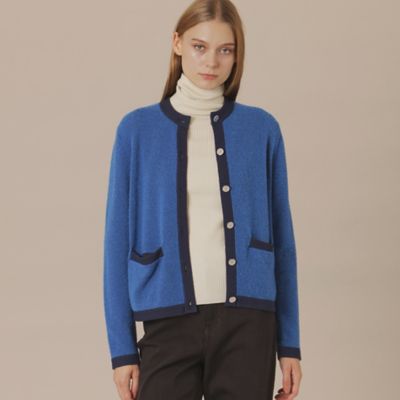 MACKINTOSH LONDON (Women)/マッキントッシュ ロンドン スフレニットカーディガン(G5N15623__) アオ25L トップス【三越伊勢丹/公式】