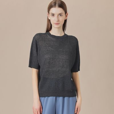 MACKINTOSH LONDON (Women)/マッキントッシュ ロンドン ラスターリネンニットプルオーバー(G5N18514__)