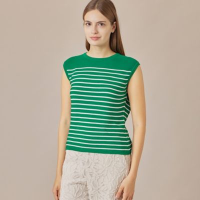 MACKINTOSH LONDON (Women)/マッキントッシュ ロンドン ホールガーメントボーダープルオーバー（Ｇ５Ｎ２２５２０＿＿）